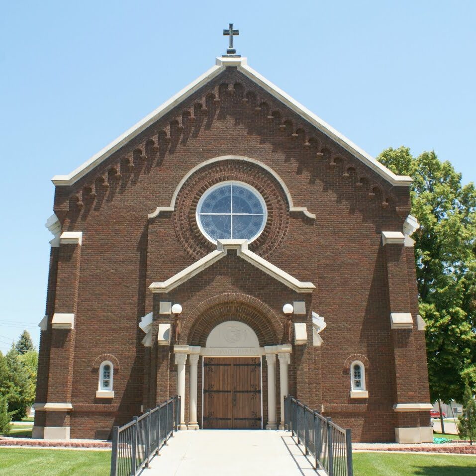 elm creek nebraska catholic church building