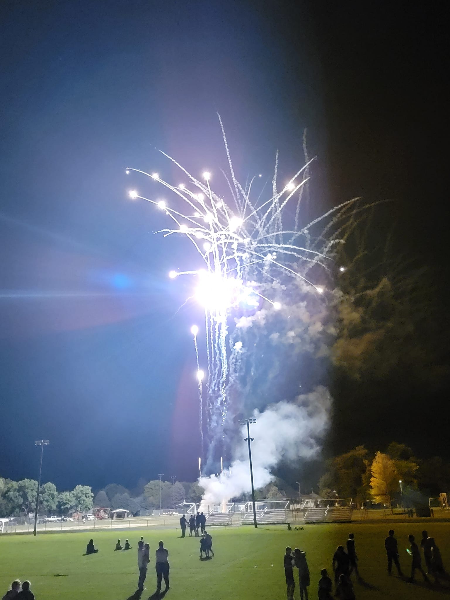elm creek nebraska buffalo stampede fireworks show at night